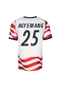 Yhdysvallat Patrick Agyemang #25 Jalkapallovaatteet Kotipaita MM-kisat 2026 Lyhythihainen